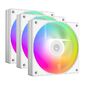 Вентилятор Fan ID-Cooling AS-120-ARGB-W TRIO WHITE  /  PWM  /  Silent /  3pack