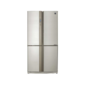 Холодильник Sharp /  172x89.2x77.1 см,  объем камер 345+211,  No Frost,  морозильная камера снизу,  бежевый
