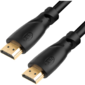 Greenconnect Кабель 3.0m,  HDMI версия 2.0 HDR 4:2:2,  Ultra HD,  4K 60 fps 60Hz / 5K*30Hz,  3D,  AUDIO,  18.0 Гбит / с,  28 / 28 AWG,  OD7.3mm,  тройной экран,  черный,  GCR-HM311-3.0m