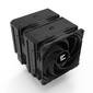 ZALMAN CNPS14X DUO BLACK,  2x120mm FANS,  6 HEAT PIPES,  4-PIN PWM,  600-2000 RPM,  29, 7 DBA MAX,  HYDRO BEARING,  FULL SOCKET SUPPORT