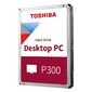 Жесткий диск Toshiba SATA-III 4Tb HDWD240UZSVA P300  (5400rpm) 128Mb 3.5"