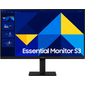 Samsung 24" Essential S3 S30GD S24D300GAI IPS LED 16:9 1920x1080x100Hz 5ms 250cd 1000:1 178 / 178 D-Sub HDMI VESA Tilt Black