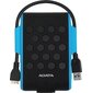 Внешний жесткий диск 1TB A-DATA HD720,  2, 5" ,  USB 3.1,  прорезиненный,  синий