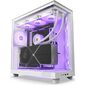 Корпус ПК без блока питания /  NZXT H6 Flow RGB  (2023) Compact Dual-chamber White Case