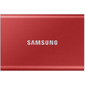 Samsung SSD 500GB T7 Touch,  USB Type-C,  R / W 1000 / 1050MB / s,  Red