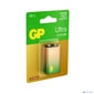 Алкалиновая батарейка GP Ultra Alkaline G-Tech 9V Крона - 1 шт. на блистере
