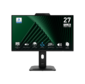 MSI PRO MP272PMG 27" 16:9 FHD (1920x1080) IPS Flat, Webcam, 4ms (GTG), 1000:1, 100M:1, 300nit, 1xHDMI, 1xDP, 1xVGA, 1xUSB-A, 1xUSB-B, Speaker, Tilt, Swivel, Height, Pivot, VESA, 120Hz, Black, 1y war-ty
