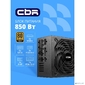 Блок питания CBR ATX 850W 80+ Gold,  Full Modular,  DC-DC,  APFC,  20+4pin,  1*PCIE5.1 (12+4pin),  2*8-pin (4+4P),  3*6+2pin,  5*SATA,  3*IDE,  14cm fan,  1.5м кабель питания,  черный [PSU-ATX850-14MG] BOX