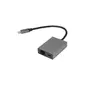 Адаптер TypeC--->RJ45+PD 100Вт,  Allum Shell,  VCOM <CU4591>