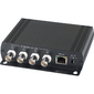 SC&T Комплект  (IP01 (4шт.)+IP01H (1шт.),  для передачи Ethernet от 4-х устройств по коаксиальному кабелю до 200м,  10Мб / с (порт BNC) и 100Мб / с (порт RJ45),  БП в комплекте