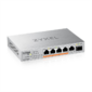Коммутатор Zyxel XMG-105HP-EU0101F 5x2.5Гбит / с 1SFP+ 4PoE++ 70W неуправляемый