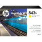 HP 843C 400-ml Yellow Ink Cartridge