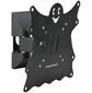 Kromax CASPER-202 black,  Кр. стал. наст. для TV 15"-40",  max 30 кг,  3 ст св.,  нак. +5°-15°,  пов. 90°,  от ст. 57-110 мм,  max VESA 200 x 200 мм.
