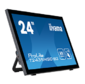 Iiyama LCD 23.6" [16:9] 1920х1080 VA,  GLARE,  TOUCH,  250cd / m2,  H178° / V178°,  3000:1,  12М:1,  16, 7M Color,  6ms,  DVI,  HDMI,  DP,  USB-Hub,  Tilt,  Speakers,  Webcam,  3Y,  Black