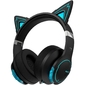 Наушники с микрофоном Edifier G5BT Cat голубое небо / серый мониторные BT оголовье