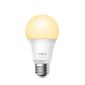 TP-Link Tapo L510E Smart WiFi Bulb,  A60 size,  E27 base,  8.7W,  2700K warm white, 800 lumens brightness and dimmable,  802.11b / g / n 2.4G WiFi connection