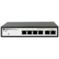 ORIGO Настраиваемый L2 PoE-коммутатор 4x1000Base-T PoE,  2х1000Base-T,  PoE-бюджет 60 Вт