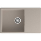 URBAN 678L sandy 1-чаша+крыло 780*490мм,  монтаж: врезной,  материал: кварц,  цвет: песочный