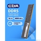 CBR DDR5 DIMM  (UDIMM) 16GB CD5-US16G48M40-01 PC5-38400,  4800MHz,  CL40,  1.1V