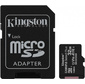 Kingston SDCS2 / 32GB 32Gb MicroSDHC Class 10 UHS-I  (U1),  SD adapter,  100Мб / с