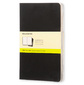 Блокнот Moleskine CAHIER JOURNAL QP318 Large 130х210мм обложка картон 80стр. нелинованный черный  (3шт)