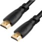 Greenconnect Кабель 1.5m v1.4 HDMI M / M черный,  OD7.3mm,  30 / 30 AWG,  позолоченные контакты,  Ethernet 10.2 Гбит / с,  3D,  4K,  экран  (GCR-HM310-1.5m)