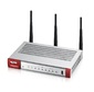 ZYXEL USG20W-VPN-RU0101F Беспроводной межсетевой экран USG20W-VPN,  2xWAN GE  (RJ-45 и SPF),  4xLAN / DMZ GE,  802.11a / b / g / n / ac  (2, 4 и 5 ГГц),  USB3.0