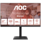 Монитор 27" AOC U27E4CV Black  (4K,  IPS,  3840x2160,  60Hz,  4 ms,  178° / 178°,  400 cd / m,  +2xHDMI 2.0,  +DisplayPort 1.4,   DP Out,  USB,  USB-C,  LAN,  SPK,  Pivot)
