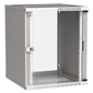 ITK Шкаф LINEA WE 15U 600x650мм дверь стекло серый