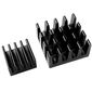 Набор радиаторов ACD Black Aluminum Heat Sink set  (14*14*7mm + 9*9*5mm) RA027 for Raspberry Pi 3