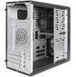 Exegate EX292981RUS Корпус Minitower ExeGate mEVO-7807  (mATX,  без БП,  1*USB+1*USB3.0,  черный 1x12 см с RGB подсветкой)