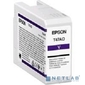 Картридж Epson SinglepackVioletT47ADUltraChromePro10inkink50ml