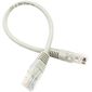 Кабель Cablexpert Патч-корд UTP Cablexpert PP10-0.25M   кат.5e,  0.25м,  медь 26AWG  (серый)