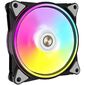 Вентилятор в корпус Alseye HALO PRO B FAN 120mm,  hydraulic, 800~2100rpm,  max 51.87CFM,  max 26dBA,  ARGB. PWM,  Black,  RTL