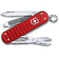 Нож-брелок Victorinox Classic SD Precious Alox,  58 мм,  5 функций,  "Iconic Red"  (подар. упаковка)