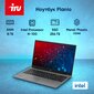 Ноутбук IRU Planio 14INP N-series N100 8Gb SSD256Gb Intel UHD Graphics 15.6" IPS FHD  (1920x1080) Free DOS grey WiFi BT Cam 5000mAh  (2023738)
