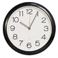 Часы настенные аналоговые Бюрократ WallC-R78P черный
