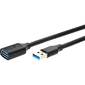 Кабель удлинительный USB3.0 Am-Af 1.8m Telecom черный  (TUS708-1.8M)