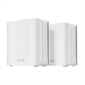 роутер ASUS BD4 (W-2-PK) /  / 2 access point  / 802.11b / g / n / ac / ax / be,  688 + 2882Mbps,  2, 4 + 5 gGz,  white