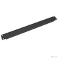 Cabeus SH-J019-1U-BK Заглушка  (Фальш-Панель) 19" 1U,  цвет черный  (RAL 9004)