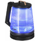 Чайник электрический Redmond RK-G190 1.7л. 2200Вт черный / дерево  (корпус: стекло)