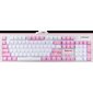 Механическая клавиатура Hades Розовая,  тихая,  104 клавиши Redragon
