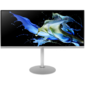 Монитор /  ACER CB342CUsemiphuzx 34'',  ZeroFrame,  Silver,  21:9,  IPS,  3440x1440,  1  /  4ms,  400cd,  75Hz,  1xHDMI (2.0) + 1xDP (1.2) + 1xType-C (65W) + RJ45 + Audio out + USB 3.0x2+USB-B  (2up 2down),  Speakers 3Wx2,  sync FreeSync,  HDR 400,  H.Adj. 150