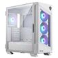 MPG VELOX 100R WHITE,  Global,  2xUSB 3.0,  1xType C,  4x120mm ARGB Fan,  ARGB
