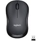 Мышь беспроводная Logitech M221 Silent Charcoal черная,  оптическая,  1000dpi,  2.4 GHz,  USB-ресивер,  бесшумная  (066199)