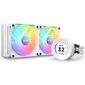 Система жидкостного охлаждения для ПК /  NZXT Kraken Elite 240mm AIO White RGB Liquid Cooler
