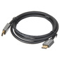 Кабель аудио-видео Buro ver 1.4 DisplayPort  (m) / DisplayPort  (m) 1.5м. Позолоченные контакты черный  (BHP-DPP-1.4-1.5G)