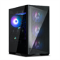 ZALMAN Z9 Iceberg MS Black,  EATX,  BLACK,  WINDOW,  4x3.5",  6x2.5",  2xUSB2.0,  2xUSB3.0,  1xUSB 3.1 Gen2 Type-C,  FRONT 3x140mm ARGB,  REAR 1x140mm ARGB