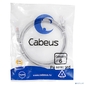 Cabeus PC-UTP-RJ45-Cat.6-1.5m-LSZH Патч-корд U / UTP,  категория 6,  2xRJ45 / 8p8c,  неэкранированный,  серый,  LSZH,  1.5м