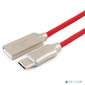 Cablexpert Кабель USB 2.0 CC-P-USBC02R-1.8M AM / Type-C,  серия Platinum,  длина 1.8м,  красный,  блистер